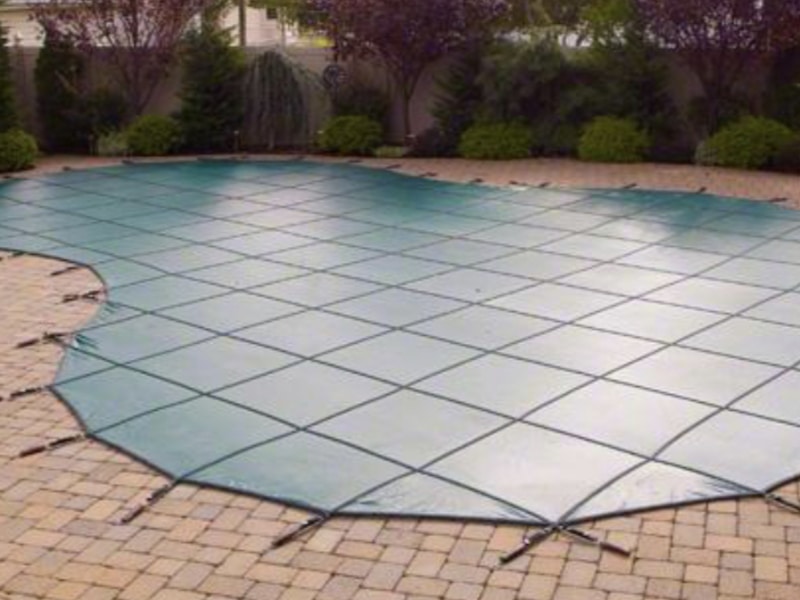 solid pool cover