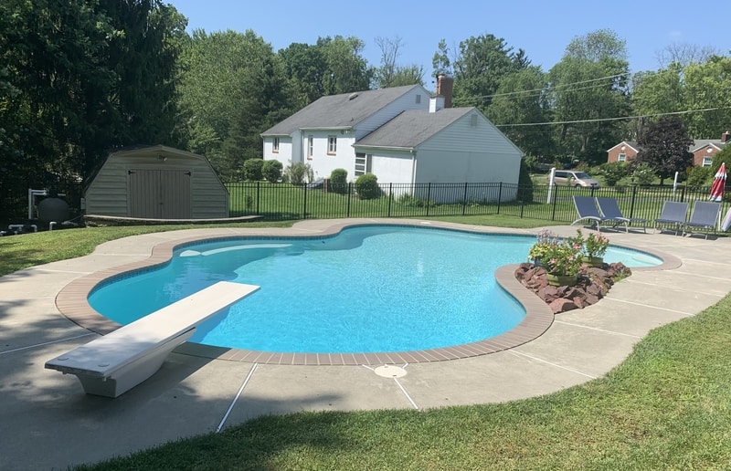 Dream Pool Remodel in Anne Arundel County Hohne Pools