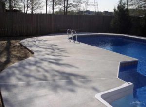 Rectangular Pool with Deck