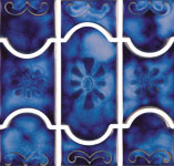 Botanical Series Sky Blue 6x6 - Pool Supply Unlimited