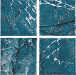 Marbelized 3X3 Cobalt - US Pool Tile