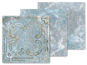 Cascade Series Deco Peak 6X6 - Aquabella