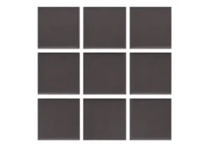Unglazed Black 2x2 - Aquabella
